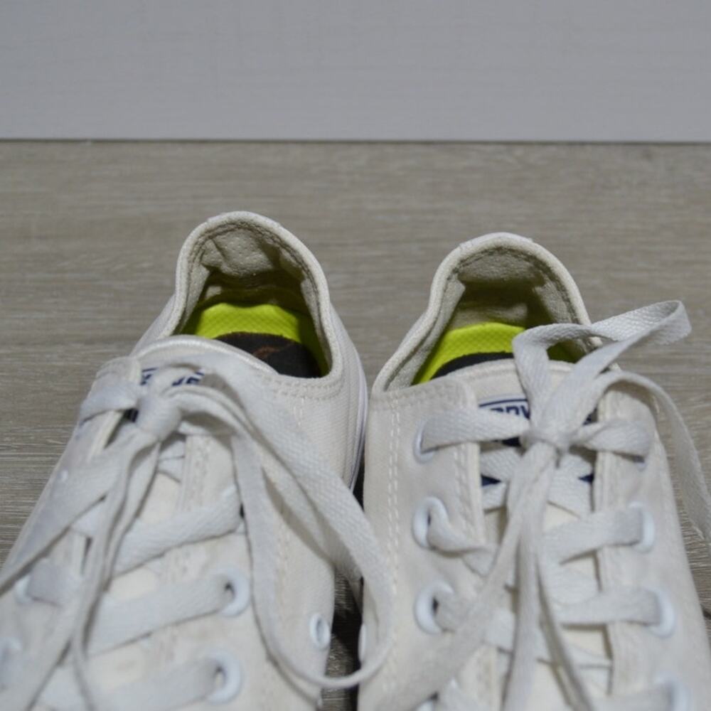 Converse All Star Chuck Taylor Unisex White Sneakers Men's 6.5 Woman's 8.5 - Picture 5 of 9